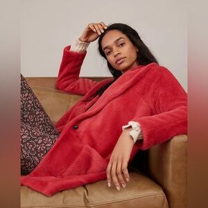 Anthropologie x Sanctuary Pink Shawl Jacket